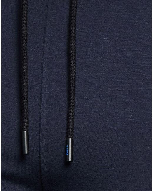 Kiton Blue Pants Viscose, Elastane for men
