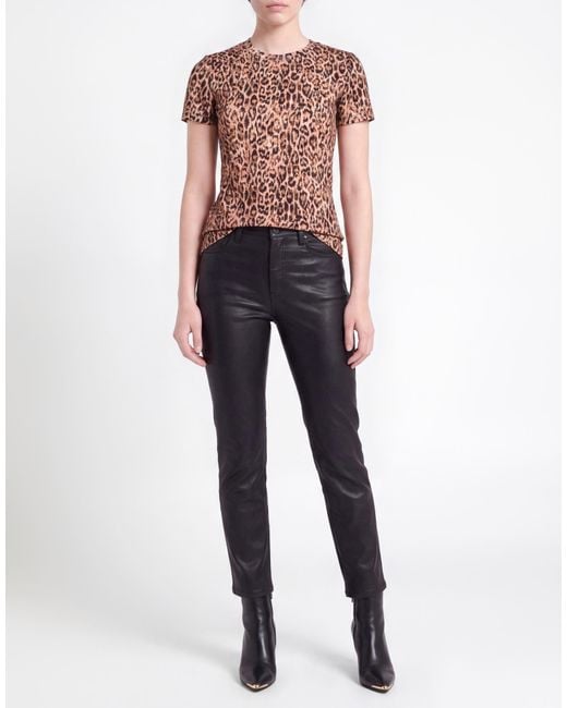 Just Cavalli White Light T-Shirt Cotton, Elastane