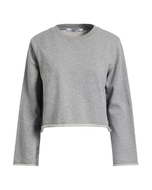 NOUMENO CONCEPT Gray Sweatshirt Cotton