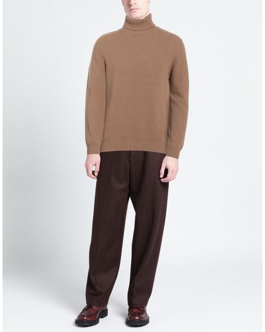 Malo Brown Turtleneck for men