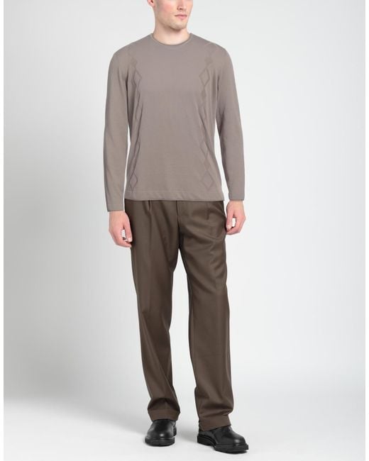 Corneliani Gray Sweater for men