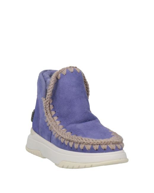 Mou Blue Ankle Boots