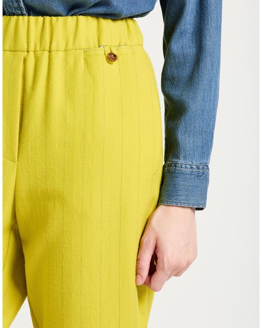 Alysi Yellow Trouser