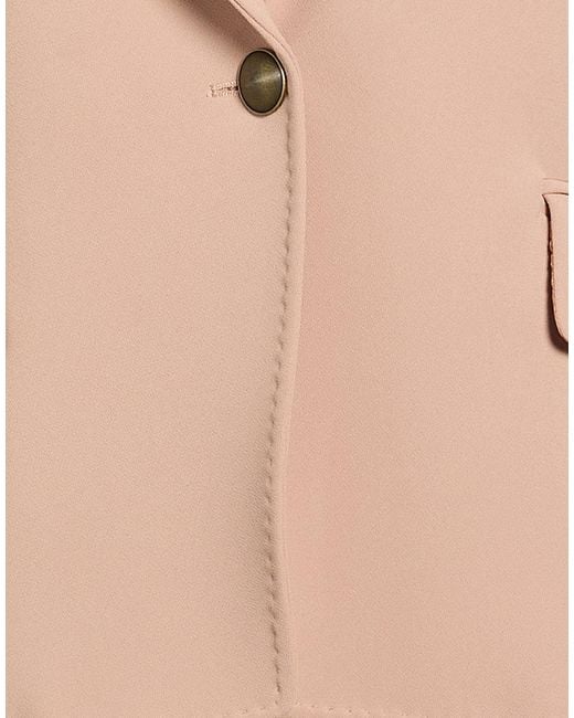 Nenette Natural Blazer Polyester, Elastane