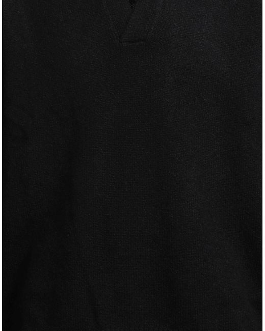 Stilosophy Black Sweater Acrylic, Wool, Polyamide, Elastane for men