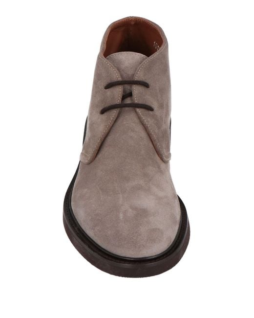 Doucal's Brown Ankle Boots for men