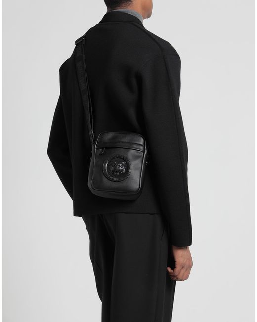 Just Cavalli Black Cross-body Bag for men