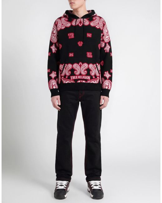 Pullover True Religion de hombre de color Red