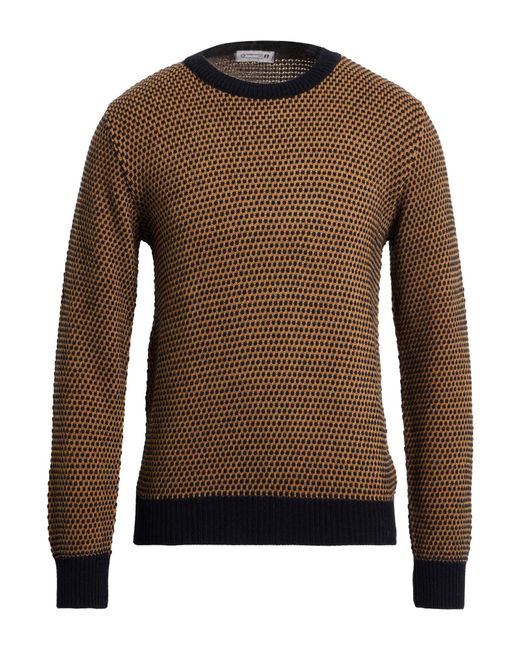 Pullover Daniele Alessandrini de hombre de color Brown