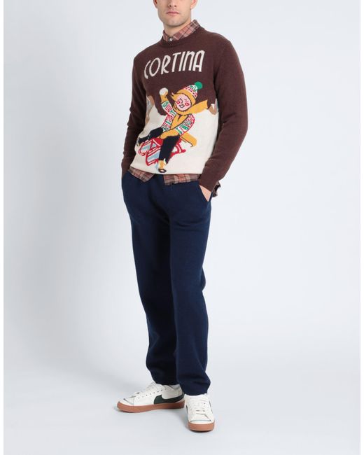 Mc2 Saint Barth Blue Trouser for men