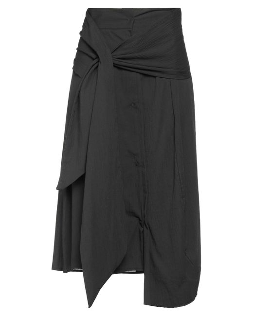 Malloni Black Midi Skirt