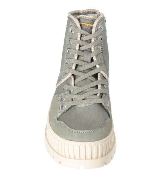 Palladium Green Ankle Boots