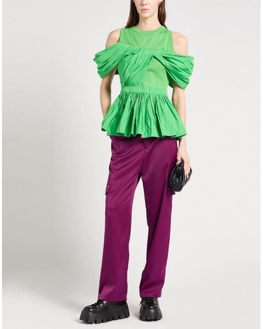 Top McQueen en coloris Green