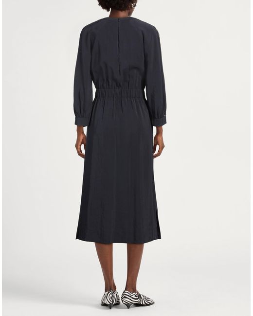 Peserico Black Midi-Kleid