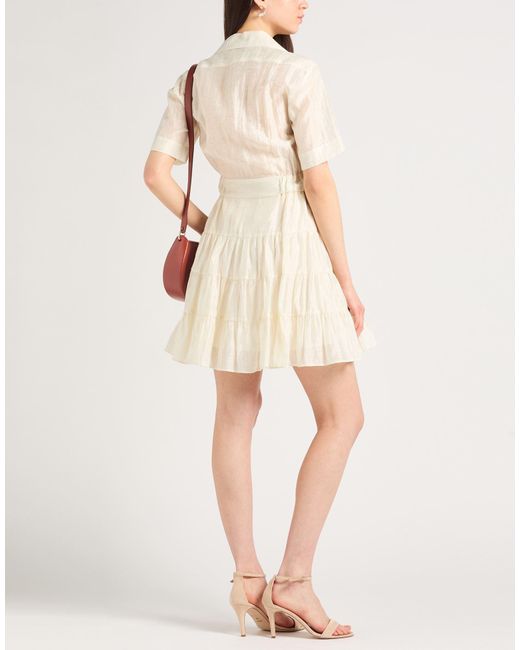 Sandro White Mini Dress