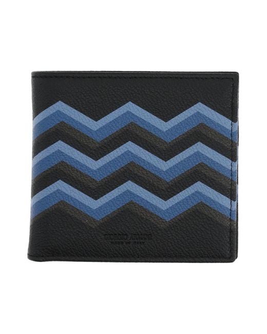 Giorgio Armani Brieftasche in Blue für Herren