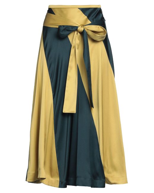 Colville Blue Midi Skirt