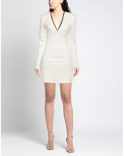 Just Cavalli White Mini Dress