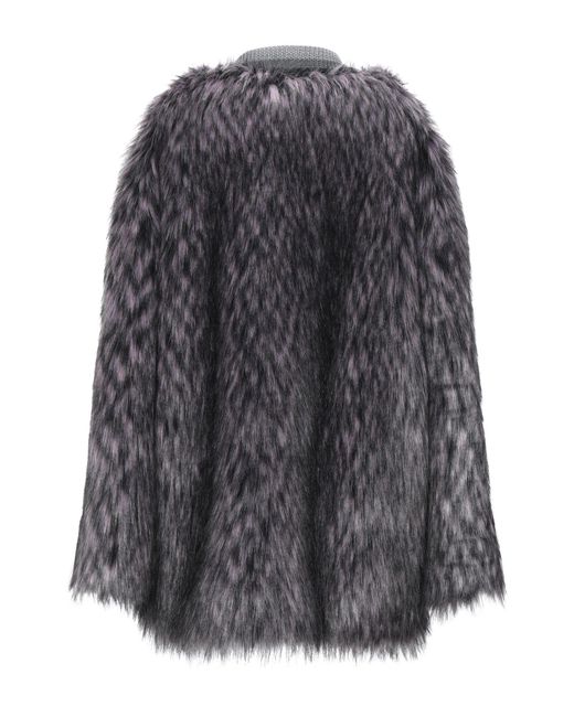 Marco De Vincenzo Gray Shearling & Teddy