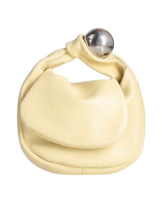Jil Sander Metallic Handbag Leather