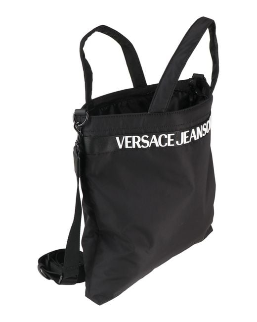 Bolso de mano Versace de color Black