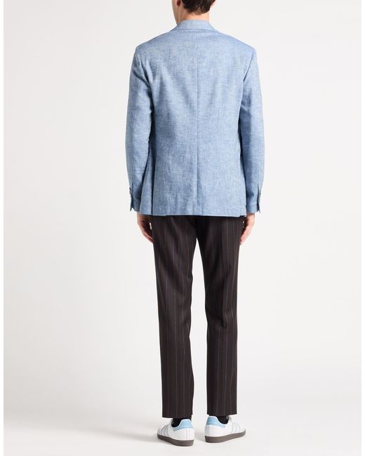 Lardini Blue Blazer for men