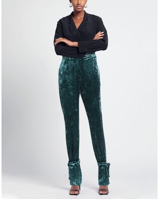 Patrizia Pepe Green Trouser
