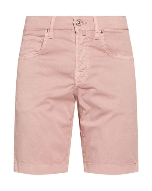 Jacob Cohen Pink Shorts & Bermuda Shorts Cotton, Elastane for men