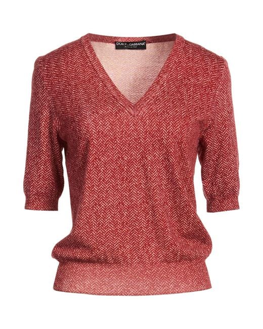 Pullover Dolce & Gabbana de color Red