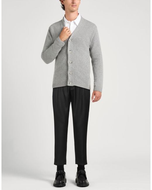 Michael Coal Black Trouser for men