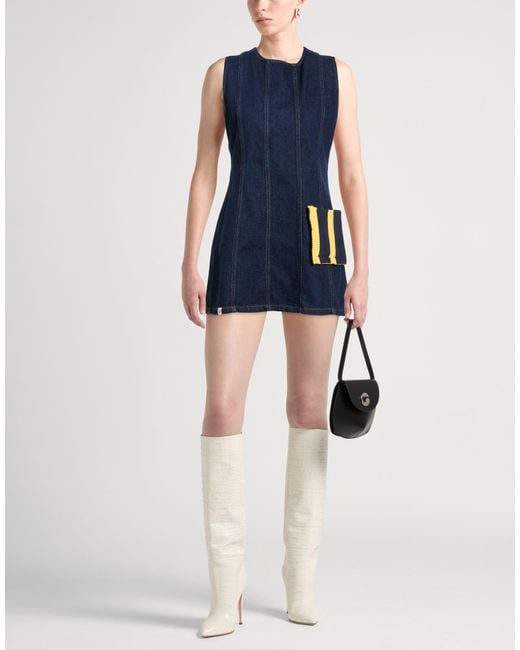Charles Jeffrey Blue Mini Dress
