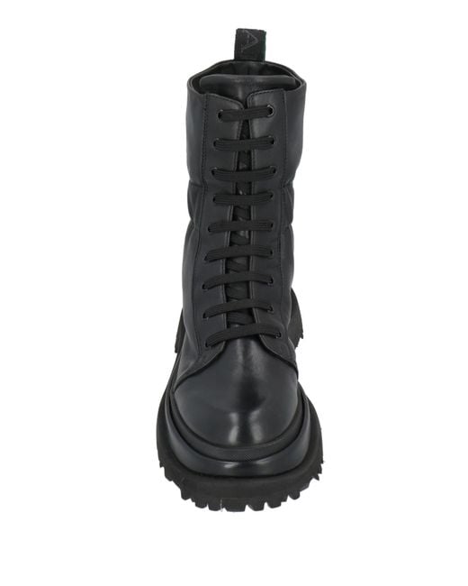 Fabi Black Ankle Boots