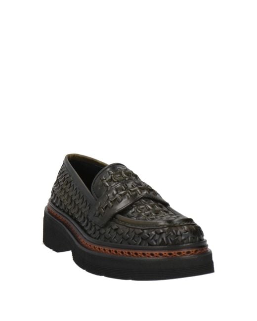 Pons Quintana Black Loafers Leather