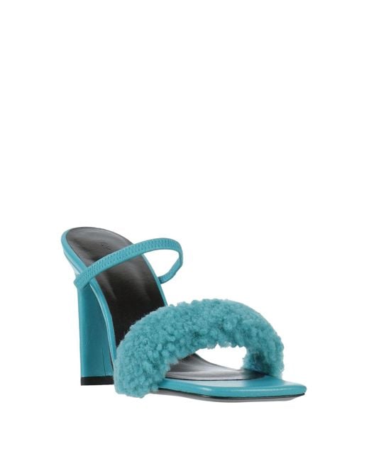 By Far Blue Sandals