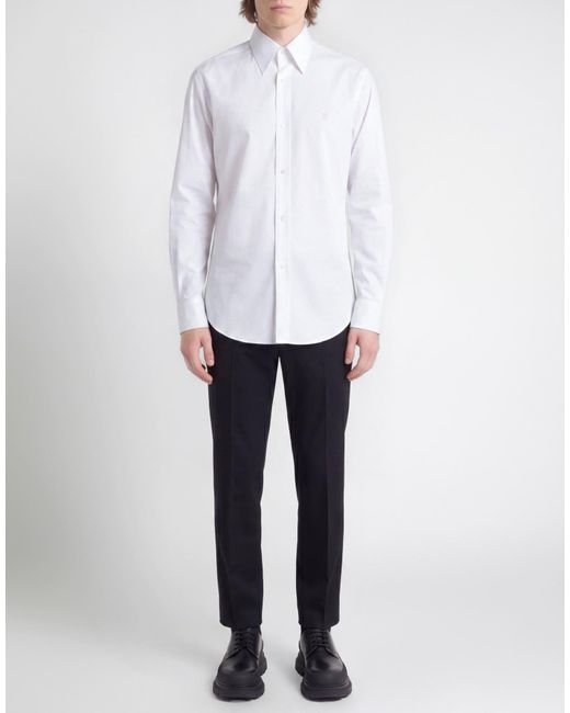 McQueen White Shirt for men