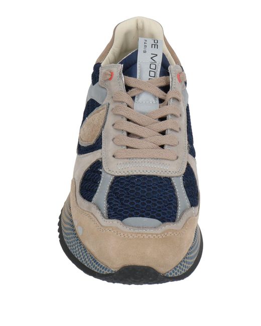 Philippe Model Blue Trainers for men