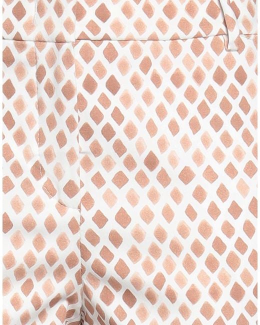 Peserico Pink Pants Cotton, Elastane
