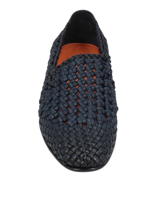 Santoni Blue Loafer for men