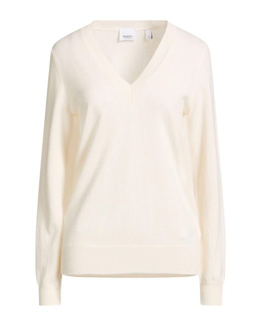 Pullover Burberry de color White