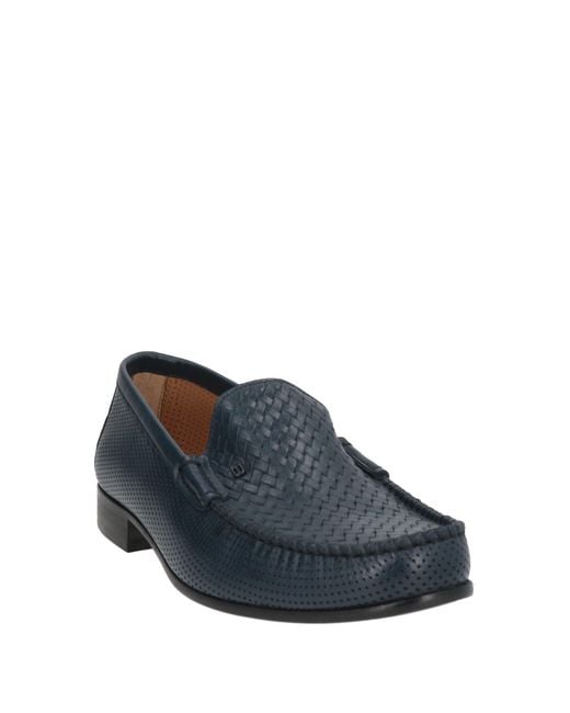 Baldinini Blue Loafer for men