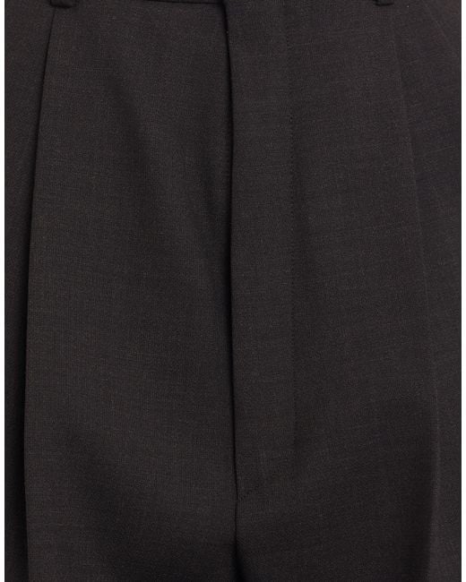 Sportmax Black Pants Virgin Wool, Elastane