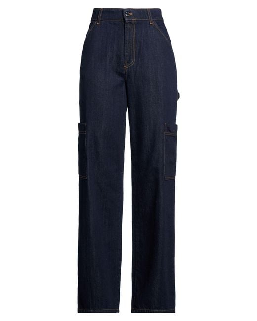 Rebel Queen Blue Jeans Cotton