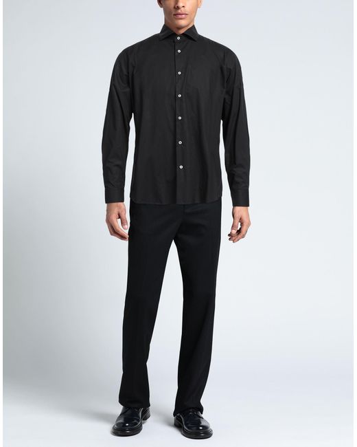 Class Roberto Cavalli Black Shirt for men