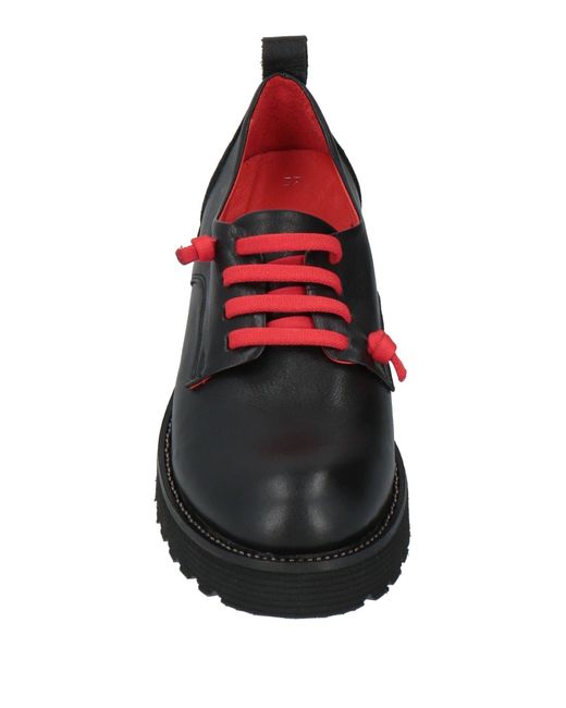 BUENO Black Lace-up Shoes