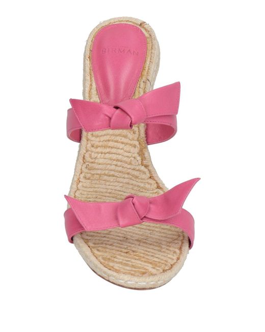 Alexandre Birman Pink Espadrilles