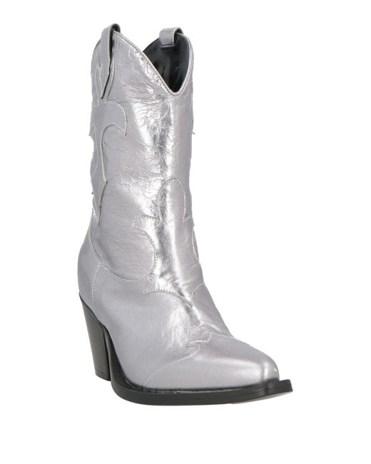 Botines de caña alta My Twin de color White