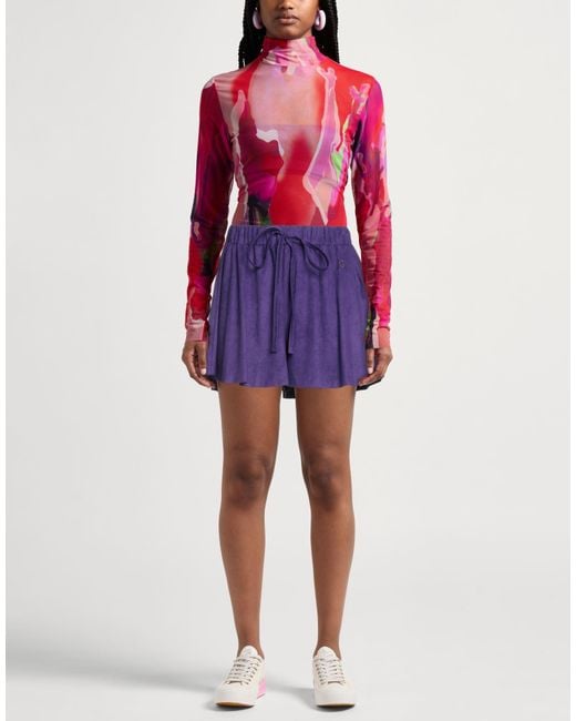 Gaelle Paris Purple Shorts & Bermuda Shorts