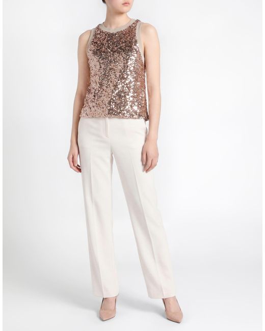 Top Marella de color Brown