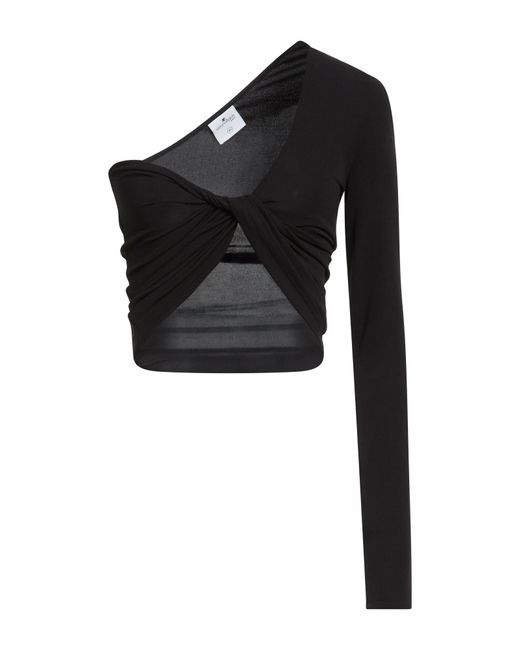 Top Courreges de color Black