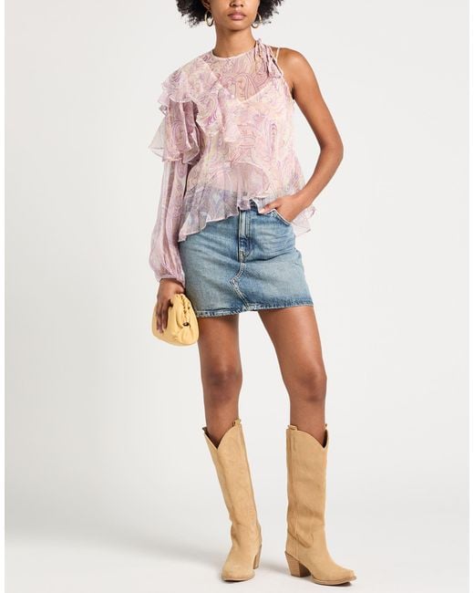 Twinset Pink Top Silk